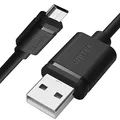 Unitek Kabel USB A auf micro USB/ 1 Meter/schnelles Aufladen und Synchronisation/Quick Charge/ 2,5 A/USB 2.0 480 Mbps/ 100% Kupfer, Schwarz, PVC Ummantelung