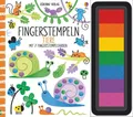 Kinderbuch Fingerstempeln: Tiere mit 7 Fingerstempelfarben Fiona Watt