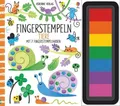 Fingerstempeln: Tiere mit 7 Fingerstempelfarben