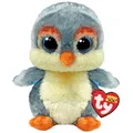 Ty Fisher Pinguin Beanie Boo Regular 14cm - Quetschbare Beanie Baby Weiche Pluschtiere - Sammelbares Kuscheliges Stofftier