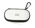 Speedlink Konsolen-Tasche Carry Case Hard-Case Tasche Bag Weiß, Schutz-Hülle Karabiner Etui für Sony PSP Classic Fat Slim&Lite Street