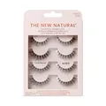 KISS The New Natural False Eyelashes Full Strip Lash Multipack 02, 4 Paare