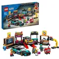 LEGO 60389 City Autowerkstatt, Mechaniker-Spielzeug-Werkstatt mit individuell gestaltbaren Spielzeugautos für Jungen und Mädchen ab 6 Jahren, Ges... - Bunt