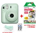 Fujifilm Instax Mini 12 mint green  inkl. 1x einen Doppelpack = 2x 10 Bilder