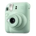 FUJIFILM Instax Mini 12 Kamera Mint-Green schicke Sofortbildkamera mit Blitz NEU