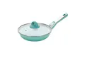 Genius Bratpfanne Cerafit Revolution Pfanne 24 cm, Keramik antihaftbeschichtet, Aluminium (2-tlg., Pfanne und Deckel Pfanne Ø 24 cm), langlebige Keramik-Beschichtung, frei von PFAS-Chemikalien