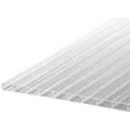 Doppelstegplatten 16 mm Weiß Opal ANTIHAGEL Breitkammer 16/32 Polycarbonat 980 x 7000