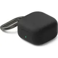 Schutzhülle für Galaxy Buds 4 / 4 Pro, Ringke Silicone, Schwarz - Schwarz