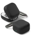 RINGKE Hülle für Samsung Galaxy Buds 4/4 Pro, Silikonhülle, Schwarz