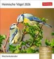 Heimische Vögel Postkartenkalender 2026 - Wochenkalender mit 53 Postkarten Haren
