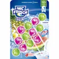 Henkel AG & Co. KGaA WC Frisch Kraft-Aktiv WC-Duftspüler, Hawaii, Toilettenspüler schützt vor Kalkablagerungen und gibt Extra-Frische ab, 1 Packung = 3 Stück à 50g W3C3