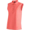 Maier Sports Damen Ulrike Polo T-Shirt (Größe S, rosa)