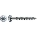 SPAX Universalschraube, 6 x 100 mm, 100 Stück, Teilgewinde, Halbrundkopf, T-STA