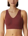 Schiesser Damen nahtloses Bustier mit herausnehmbaren Pads - Invisible Soft