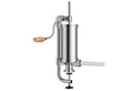 COSTWAY Wurstfüllaufsatz Wurstfüller, 1,5L, 4 Füllrohre (15/Ø19/Ø22/Ø25mm)