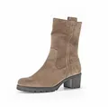 Gabor Damen Klassische Stiefeletten, Frauen Boots,Moderate Mehrweite (G),Booties,halbstiefel,Kurzstiefel,Farro (Flausch),41 EU / 7.5 UK