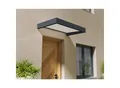 Canopia Sophia Vordach, anthrazit, weiß satiniert 160x95x17 in cm (LxBxH)