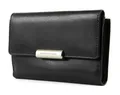 MANDARINA DUCK Hera 3.0 Wallet with Flap M Geldbörse Black Schwarz Neu