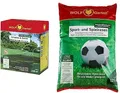 WOLF-Garten Rasensamen LP 200 | Premium-Rasen Schatten & Sonne | 200 m² | schnell keimend | sattgrün