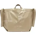 Shopper LIEBESKIND BERLIN "Shopper ELVIRA RAIN", Damen, Gr. B/H/T: 22,5cm x 30cm x 30cm, beige, Baumwolle, Polyurethan, Taschen