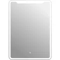 Kristall-Form Lichtspiegel Sorrent LED 50 cm x 70 cm Rechteckig