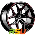 Barracuda Razzer flash red PureSports gefräst 8.5x19" ET38 LK5 112 ML 73.1 A...