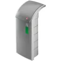 Hailo ProfiLine WSB Design XXXL Wertstoffsammler - schlagbeständiger 120 Liter Wertstoffbehälter für Gewerbe und Industrie - mit Stabiler Mülls... - Grau