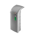 Hailo ProfiLine WSB Design XXXL Wertstoffsammler - schlagbeständiger 120 Liter Wertstoffbehälter für Gewerbe und Industrie - mit Stabiler Müllsackhalterung und extra großer Einwurfklappe - Staubgrau