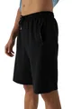 Smith & Solo Sporthose Herren Kurz - Kurze Hosen Herren, Laufshorts Männer Sommer Baumwolle Jogginghose Fitnesshose Sport Sportshorts Bermuda Shorts Hose Trainingshose Tennishose Schwarz S