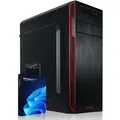 Greed® Basic V2 PC - AMD Ryzen 5 4600G - Büro & Home Office Computer - 4,2 GHz - 8GB RAM - 256GB SSD - DVD+RW - USB 3.1 - WLAN - Win 11 Pro