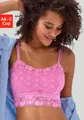 Vivance Bralette-BH Anisa aus blumiger Spitze in leichter Longform, sexy Dessous