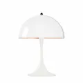 Louis Poulsen Panthella Mini Tischlampe Tischleuchte Lampe Leuchte Ø 25 cm weiß