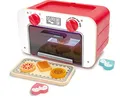 Hape Mein Backofen mit Zauberkeksen, Spielküche-Set mit Licht- und Soundeffekt, Backofen, farbwechselnde Kekse und Zubehör, Rollenspielzeug ab 3 Jahren