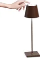 Zafferano Poldina Pro Dimmbare LED-Tischlampe aus Aluminium H 38 cm