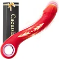 Vibrator Dildo, Gebogene Schneller-Stoßfunktion Dildos Sex Spielzeug für die F