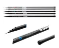 DAM Fishing Stipprute Base-X BSX Tele Pole Stippruten Angelruten Teleskop Stippangel, Schlanke und leichte Glasfaserblanks