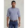 Polo Ralph Lauren für Herren. 710549084010 Slim Fit Oxford Sport Hemd blau (S), Lässig, Baumwolle, Klassisch, Langarm