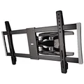 Hama Wandhalterung für Full Motion Premium 37-90" TV (VESA 800x400, neigbar, max. Tragkraft 60kg, Aluminium) schwarz