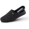 Biosoft Comfort & Easy Walk Biosoft Filz Hausschuhe Herren Größe 42 - 46 Mister Cosy, Hausschuhe Hausschuh schwarz 43 EU