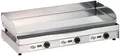 Neumärker Chromstahlbräter Grill 900x400mm 3 Zonen 10,2kW 400V