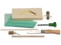 KOSMOS Bastelbox SCHNITZEN Schnitzmesser Bohrer Boot basten Kinder Schnitz Set