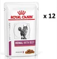 12 x 85 g ROYAL CANIN Renal Feline Beef