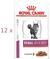 12 x 85 g Royal Canin Feline RENAL BEEF (€ 26,42/kg) in Soße Katzenfutter RIND