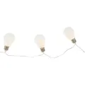 BUTLERS LED-Lichterkette BULB LIGHTS - Transparent