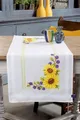 Vervaco Stickerei Kit: Runner: Sonnenblumen