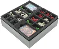 Feldherr Schaumstoff-Set kompatibel mit HeroQuest (2021): Der Dschungel von Delthrak - Insert für die Brettspielbox - Schutz und Ordnung für Miniaturen + Zubehör