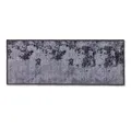 Astra Fußmatte innen rutschfest - Beton grau 50x130 cm - Schmutzfangmatte waschbar und pflegeleicht - Felicido Sauberlaufmatte Eingang, Flur, Haustür