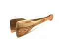 Holz Grillzange aus edlem Olivenholz