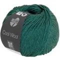 Wolle Kreativ! Lana Grossa - Cool Wool Melange 1425 dunkelgrün 50 g