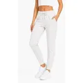 Smith & Solo Jogginghose Jogginghose Damen (1-tlg) Baumwolle weiß L